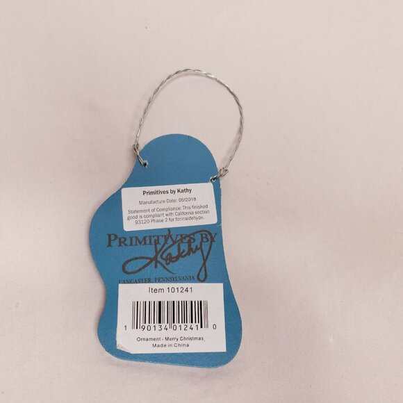 PBK Christmas Tree Ornament Have An Otterly Amazing Merry Christmas Wood Otter - Picture 3 of 3